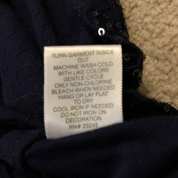 New York & Company Sequin Tank Top - Picture 5 of 7